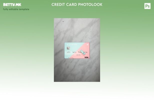 модерен стил Алжир Ал Салам банка виза картичка photolook пред шаблон